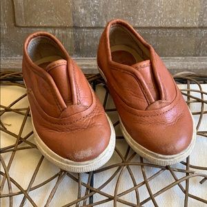 Frye chambers Slip toddler leather shoes